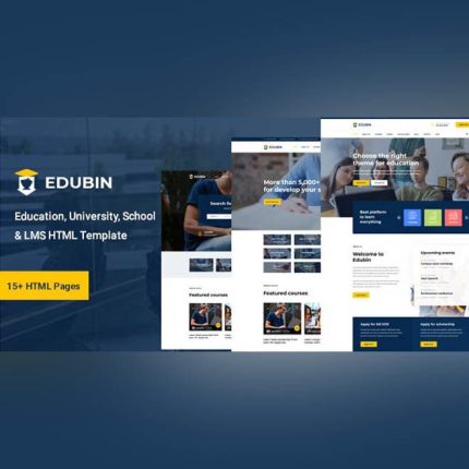 Edubin – Education WordPress Theme