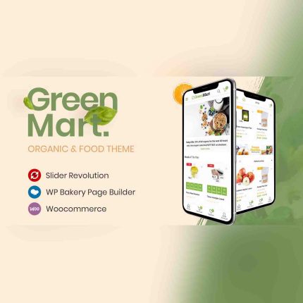 GreenMart – Organic & Food WooCommerce WordPress Theme