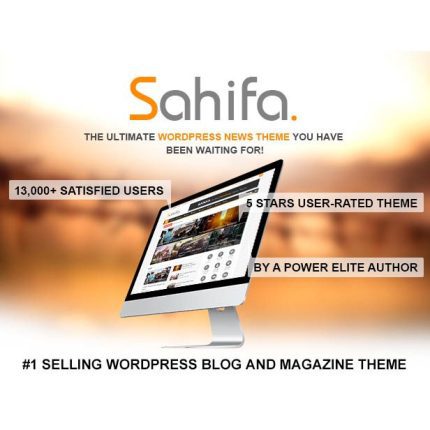 Sahifa Theme – Responsive WordPress News, Magazine, Blog Theme