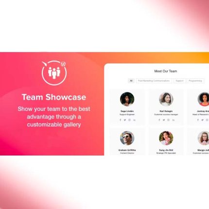 Team Showcase - WordPress Plugin