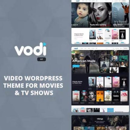 Vodi – Video WordPress Theme for Movies & TV Shows