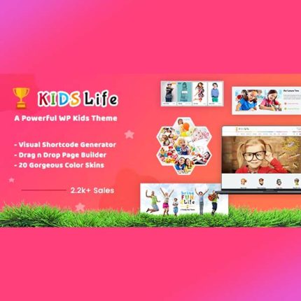 Kids Life Theme – Children School WordPress Theme