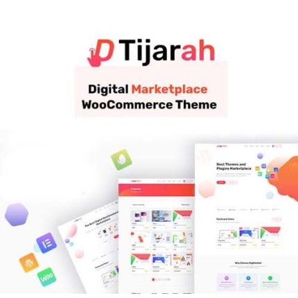 Tijarah - Digital Marketplace WooCommerce Theme