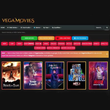 VegaMovies WordPress Theme [100% ORIGINAL]