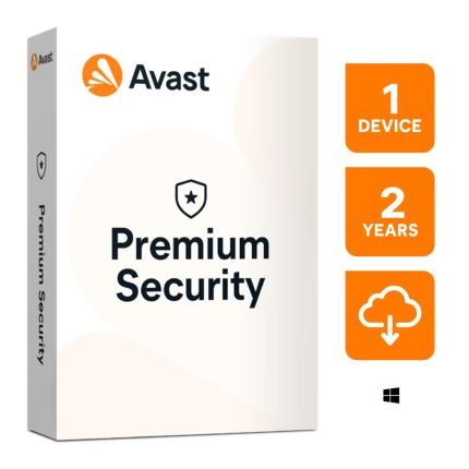 Avast Premium Security | 1 Device 2 Years | Windows PC | Total Protection against all internet threats ( Email Delivery In 2 Hours)